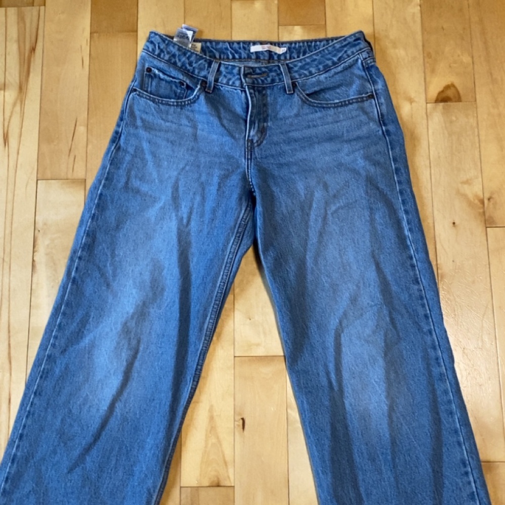 Levi’s low loose ample jeans medium wash